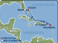 mapa del crucero