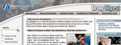 Drug Digest web site