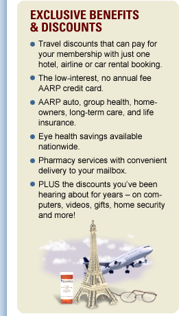Exclusive benefits and discounts
