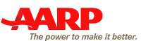 Logo: AARP - The power to make it better.