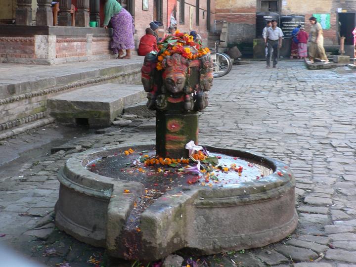 Briddhashram statue