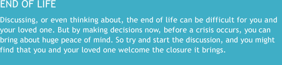 End of Life