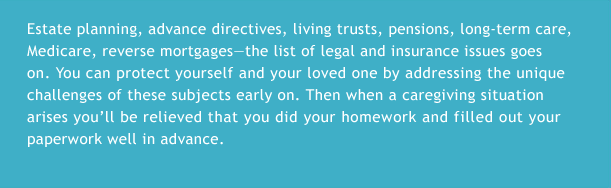 Legal and insurance